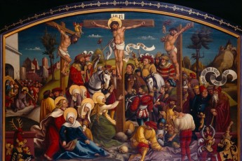 Hans Strüb, Die Kreuzigung Christi (Detail), Sammlung Würth, Inv. 6536 © Archiv Würth Hans Strüb, Die Kreuzigung Christi (Detail), Sammlung Würth, Inv. 6536 © Archiv Würth