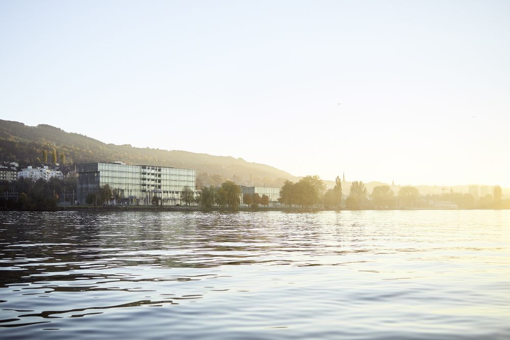 Würth Haus Rorschach mit See © Würth Haus Rorschach, Ueli Steingruber